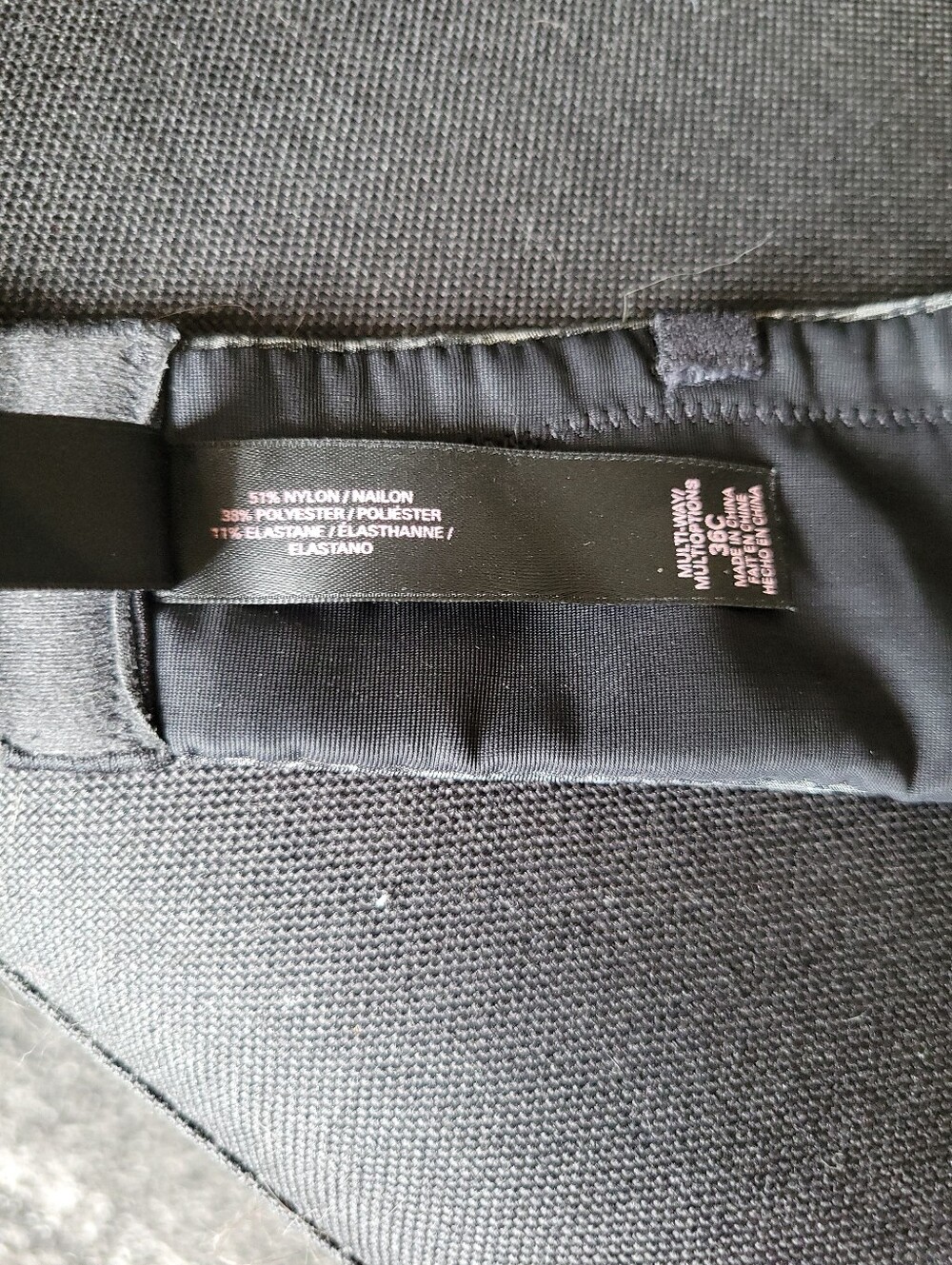 Victoria's Secret Gray-Marled Strapless Bra - Picture 12 of 12